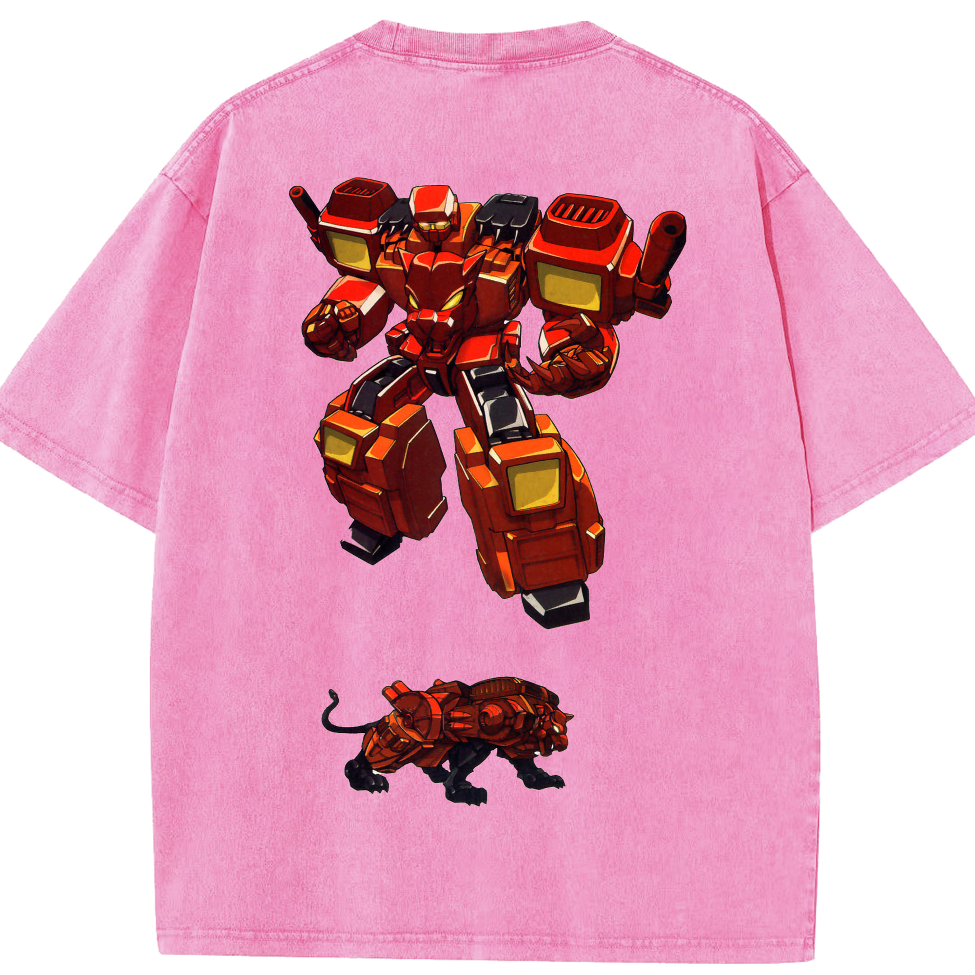 （画像用）  綿100% ヴィンテージ風 半袖Tシャツ（背面プリント）